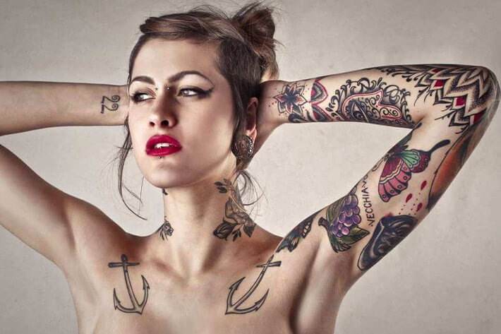 tattoo femminili